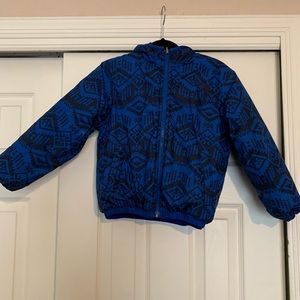 Boys Reversible North Face Puffer Jacket